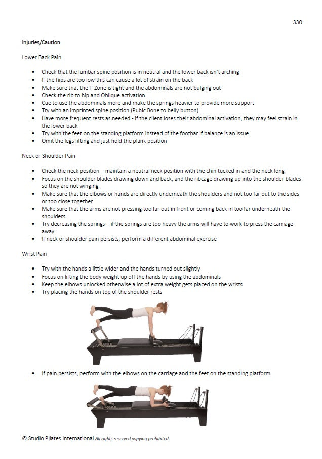 Reformer Progressions Course Upgrade