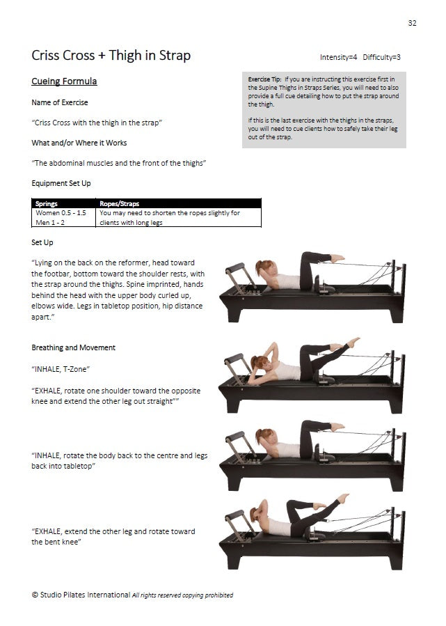 Reformer Progressions Course Upgrade