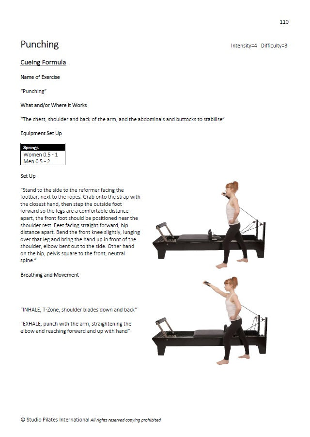 Reformer Progressions Course Upgrade