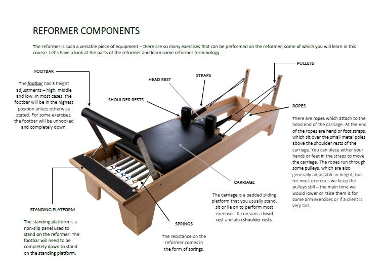 Reformer Course Upgrade