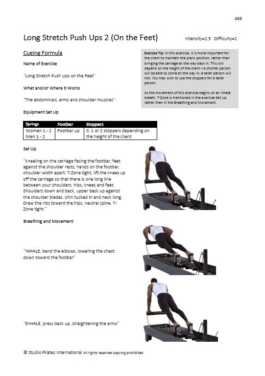 Reformer Course Upgrade